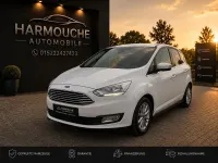 Gebraucht Ford C-MAX Titanium 120 PS (88 kW) 2018 Weiß Van / Kleinbus