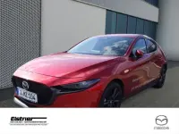 Gebraucht Mazda 3 Exclusive-Line 186 PS (136 kW) 2023 Soul red crystal Kleinwagen