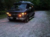 Gebraucht Chevrolet G 199 PS (146 kW) 1990 Blau Van