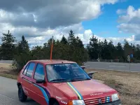 Gebraucht Peugeot 205 60 PS (44 kW) 1990 Rot Kleinwagen