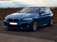 gebraucht BMW 118 1er d Diesel M Sport in Blau Metallic Ancantara 150 PS
