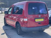 Gebraucht VW Caddy Life 80 PS (58 kW) 2010 Rot Van / Kleinbus