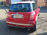 Käytetty Mini Cooper 116 HP (85 kW) 2003 Punainen Viistoperä