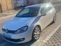 Gebraucht VW Golf VI Highline 140 PS (102 kW) 2009 Weiß Kleinwagen