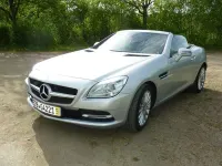 Gebraucht Mercedes SLK200 184 PS (135 kW) 2013 Silber Cabrio
