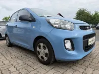 Gebraucht Kia Picanto Attract 69 PS (50 kW) 2015 Blau Kleinwagen