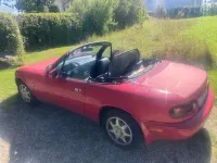 Gebraucht Mazda MX5 131 PS (96 kW) 1994 Rot Cabrio