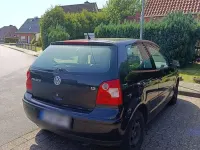 Gebraucht VW Polo 64 PS (47 kW) 2003 Schwarz Kleinwagen
