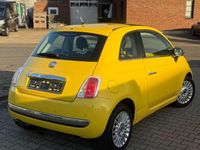 Gebraucht Fiat 500 Lounge 69 PS (50 kW) 2010 Gelb Kleinwagen