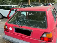 Gebraucht VW Golf III 80 PS (58 kW) 1992 Rot Kleinwagen
