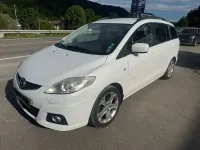 Gebraucht Mazda 5 Exclusive 145 PS (106 kW) 2009 Weiß Van / Kleinbus