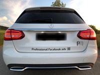 Gebraucht Mercedes C220 170 PS (125 kW) 2018 Weiß Limousine