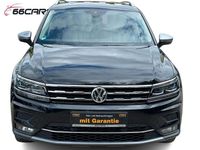 Gebraucht VW Tiguan Allspace Highline 150 PS (110 kW) 2021 Schwarz SUV
