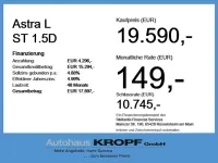 Gebraucht Opel Astra Elegance 131 PS (96 kW) 2023 Lackierung schwarz perla nera/ Kombi