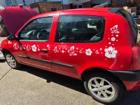 Gebraucht Renault Clio 56 PS (41 kW) 1999 Rot Kleinwagen