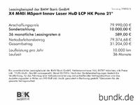 gebraucht BMW X4 M40i MSport Innov Laser HuD LCP HK Pano 21" PDC