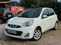 Gebraucht Nissan Micra Tekna 80 PS (58 kW) 2016 Weiß Kleinwagen