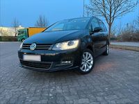 Gebraucht VW Sharan Highline 150 PS (110 kW) 2017 Schwarz Van / Kleinbus