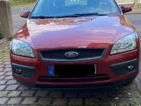 Gebraucht Ford Focus Ambiente 101 PS (74 kW) 2007 Rot Limousine