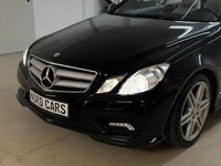 Gebraucht Mercedes E200 AMG line 184 PS (135 kW) 2010 Schwarz Cabrio
