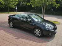 Gebraucht VW Golf 105 PS (77 kW) 2011 Schwarz Cabrio