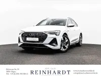 Gebraucht Audi e-tron Sportback S-Line 300 kW (408 PS) 2022 Gletscherweiß metallic SUV