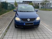 Gebraucht VW Fox 60 PS (44 kW) 2005 Blau Kleinwagen