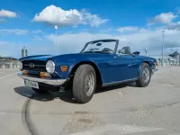 Gebraucht Triumph TR6 143 PS (105 kW) 1971 Blau Cabrio