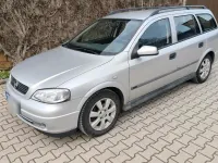 Gebraucht Opel Astra 107 PS (78 kW) 2001 Grau Kombi