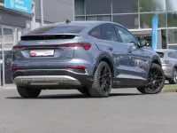 Second-hand Audi Q4 e-tron S-Line 219 kW (299 CP) 2021 Albastru SUV