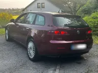 Gebraucht Alfa Romeo 159 Distinctive 160 PS (117 kW) 2007 Rot Kombi