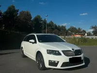 Gebraucht Skoda Octavia RS 228 PS (167 kW) 2014 Weiß Kombi