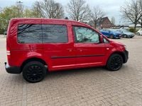 Second-hand VW Caddy 86 CP (63 kW) 2011 Roșu Monovolum