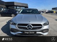 gebraucht Mercedes C220 d Avantgarde Navi LED AHK MBUX Spur Kamera