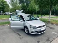 Gebraucht VW Polo 90 PS (66 kW) 2015 Silber Kleinwagen