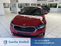 Gebraucht Skoda Fabia Selection 116 PS (85 kW) 2024 Velvet rot premium Kleinwagen
