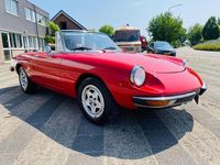 Gebraucht Alfa Romeo Spider Veloce 126 PS (92 kW) 1983 Rot Cabrio