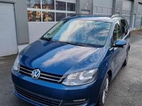 Gebraucht VW Sharan Comfortline 184 PS (135 kW) 2016 Blau Van / Kleinbus