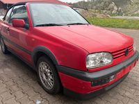 Second-hand VW Golf 90 CP (66 kW) 1994 Roșu Cabrio