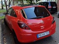 Gebraucht Opel Corsa 90 PS (66 kW) 2010 Rot Kleinwagen
