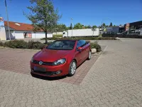 Gebraucht VW Golf Cabriolet 105 PS (77 kW) 2011 Rot Cabrio