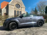 Gebraucht VW T-Roc Cabriolet R-line 150 PS (110 kW) 2022 Grau Cabrio