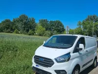 Gebraucht Ford Transit Custom 224 PS (164 kW) 2018 Weiß Van / Kleinbus