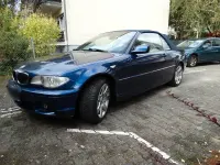 Gebraucht BMW 320 Cabriolet 170 PS (125 kW) 2003 Blau Cabrio