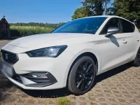 Gebraucht Seat Leon FR 204 PS (150 kW) 2021 Weiß Limousine
