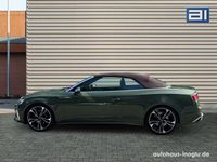 Gebraucht Audi S5 Cabriolet Comfort 354 PS (260 kW) 2022 Grün distriktgrün metallic (metallic) Cabrio