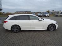 Gebraucht Mercedes C200 AMG line 204 PS (150 kW) 2022 Weiß Kombi