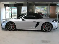 Gebraucht Porsche Boxster Spyder 420 PS (308 kW) 2021 Silber Cabrio