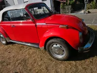 Gebraucht VW Käfer Karmann 34 PS (25 kW) 1977 Rot Cabrio