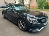 Gebraucht Mercedes C200 AMG line 184 PS (135 kW) 2017 Schwarz Cabrio